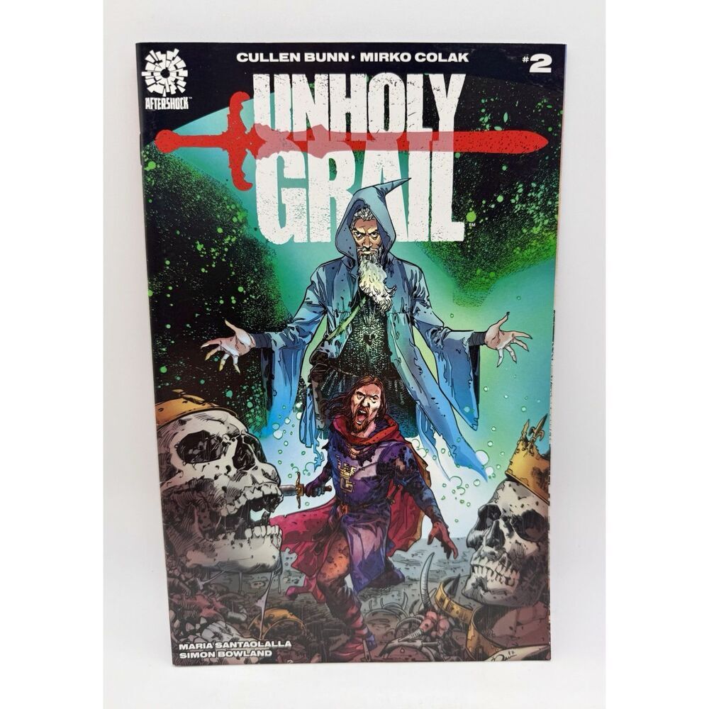 Unholy Grail #2 Cvr A  Colak (Cvr A  Colak) Aftershock Comics‎ Comic Book